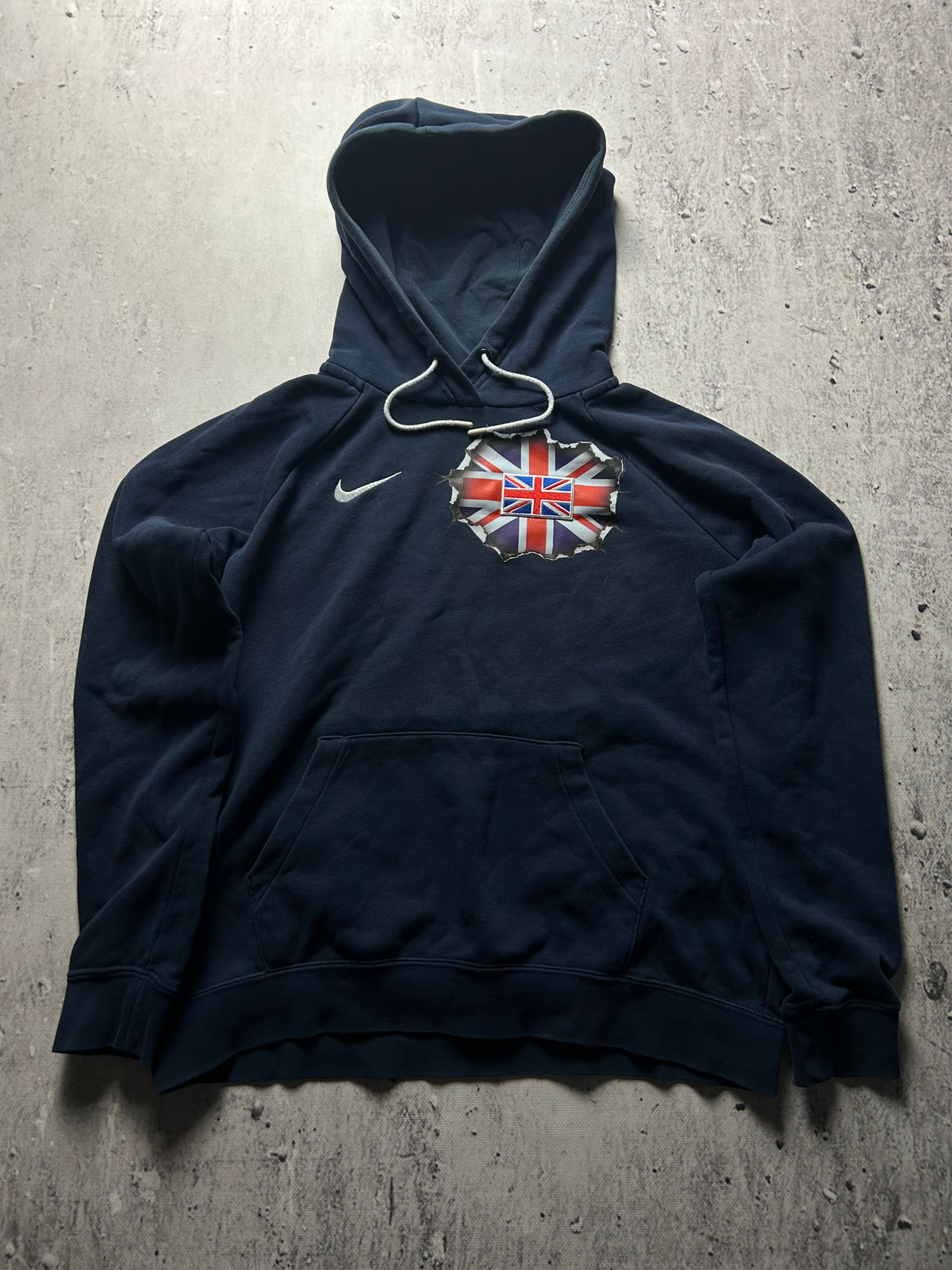 Granatowa bluza Nike custom Wielka Brytania