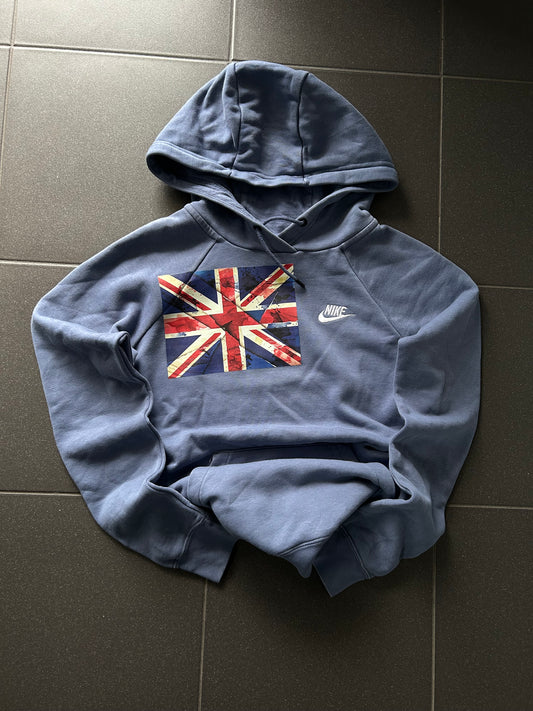 Granatowa bluza Nike custom hoodie Wielka Brytania
