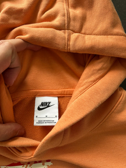 Pomarańczowa bluza Nike hoodie custom USA