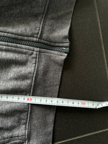 Szara bluza rozpinana  Nike custom wielka  Brytania z kapturem