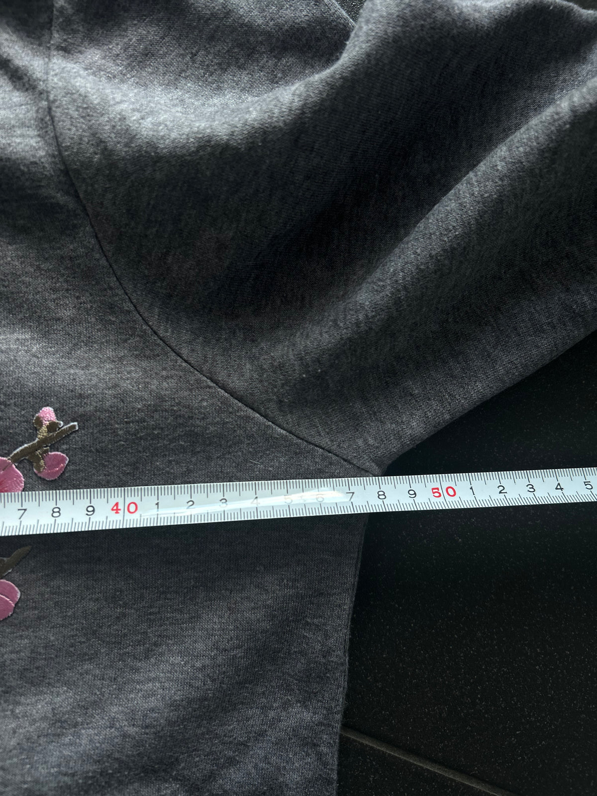 Szara bluza rozpinana Nike custom japan style sakura