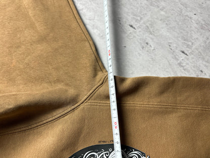 Brązowa bluza Nike hoodie japan style