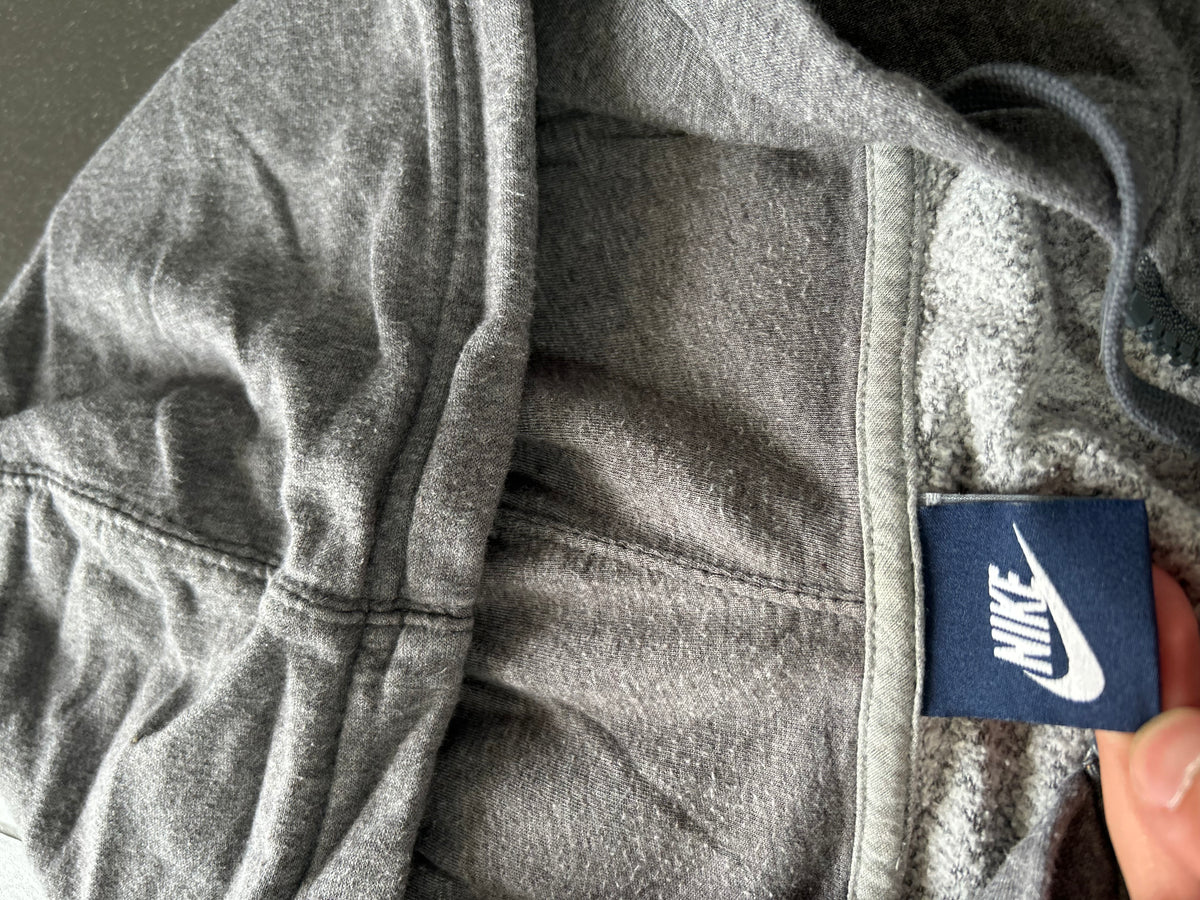 Szara bluza rozpinana  Nike custom wielka  Brytania z kapturem