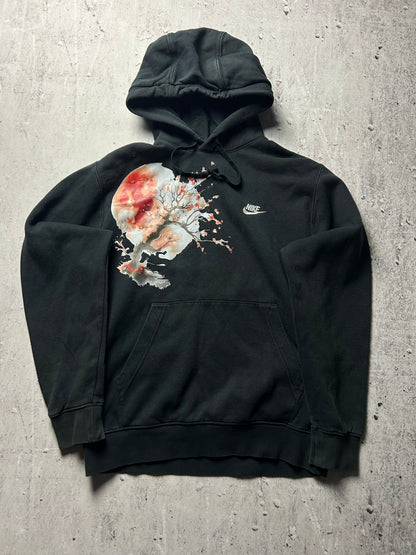 Czarna bluza Nike hoodie custom