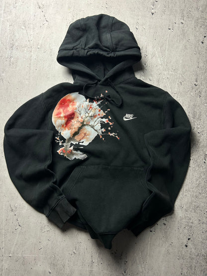 Czarna bluza Nike hoodie custom