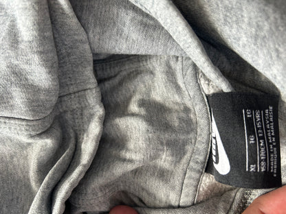 szara bluza z kapturem nike custom w stylu japońskim sakura