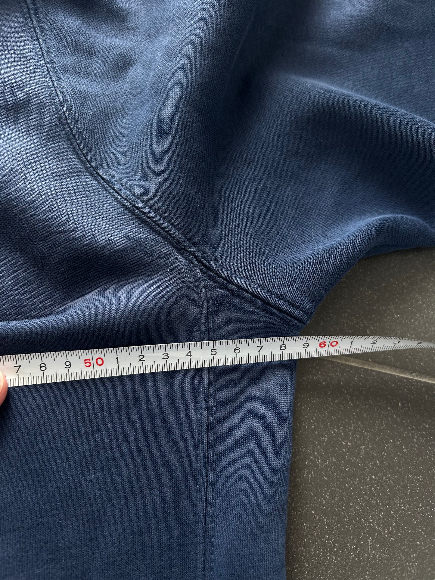 granatowa bluza z kapturem Nike custom z Wielkiej Brytanii